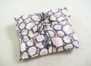 Indian Cotton Floral Pyjama Set – 3 Piece Artisan Sleepwear